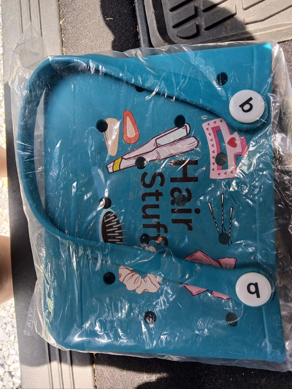 Teal Hair Stuff Bogg Like Bag. Size Small. Price Is Firm.